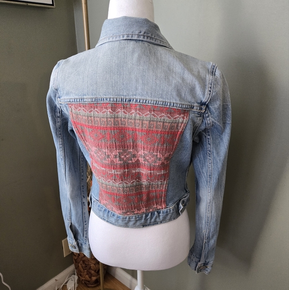 American Eagle Denim Jacket sz S - Picture 2 of 4